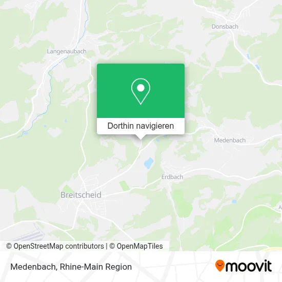 Medenbach Karte