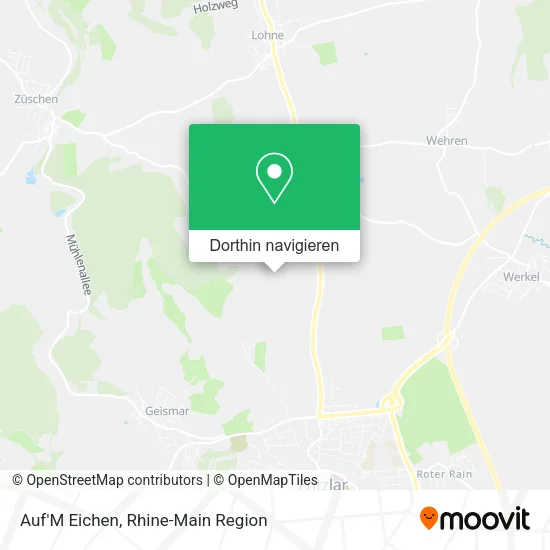 Auf'M Eichen Karte
