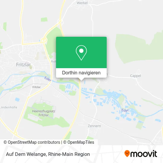Auf Dem Welange Karte