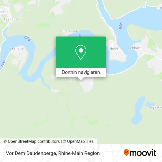 Vor Dem Daudenberge Karte