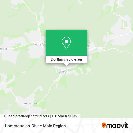 Hammerteich Karte