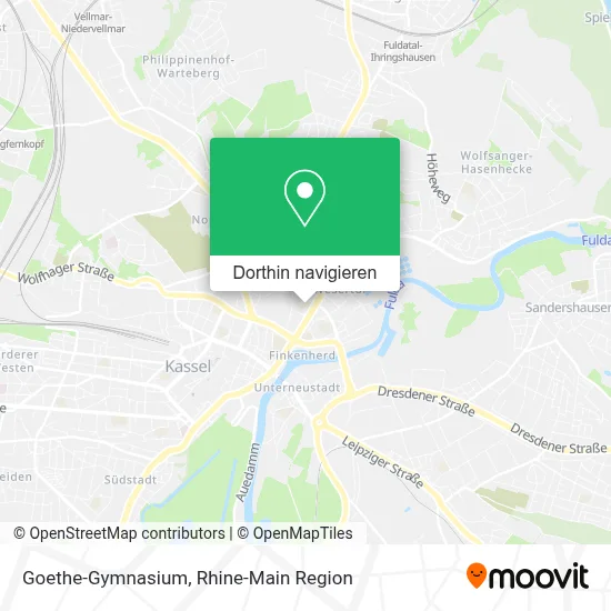 Goethe-Gymnasium Karte