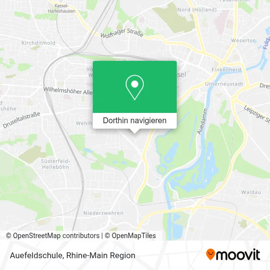 Auefeldschule Karte