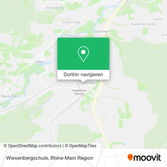 Wiesenbergschule Karte