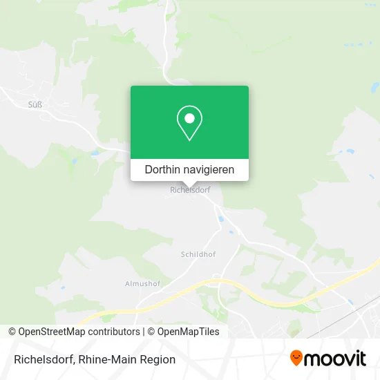 Richelsdorf Karte