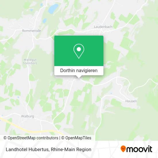 Landhotel Hubertus Karte