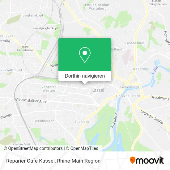Reparier Cafe Kassel Karte