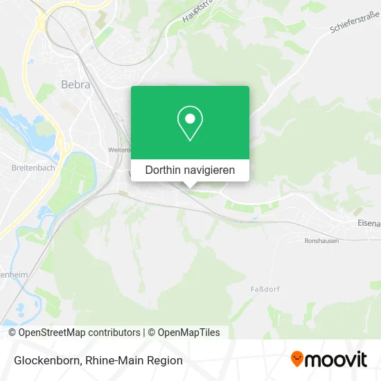 Glockenborn Karte