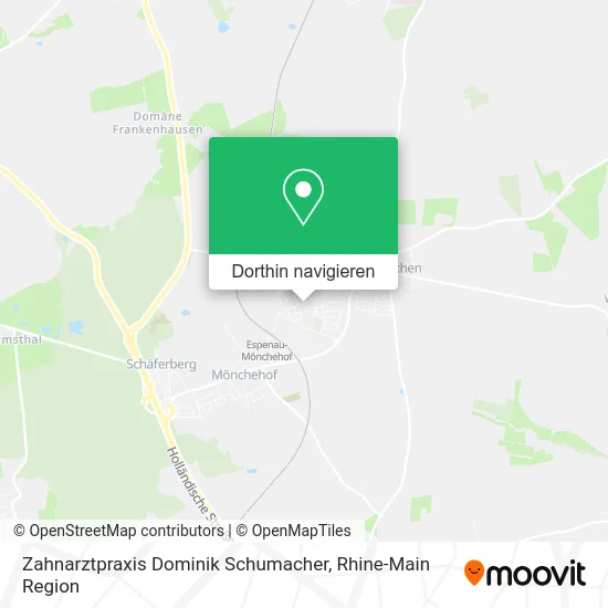 Zahnarztpraxis Dominik Schumacher Karte