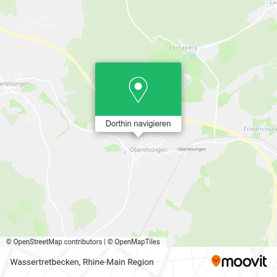Wassertretbecken Karte