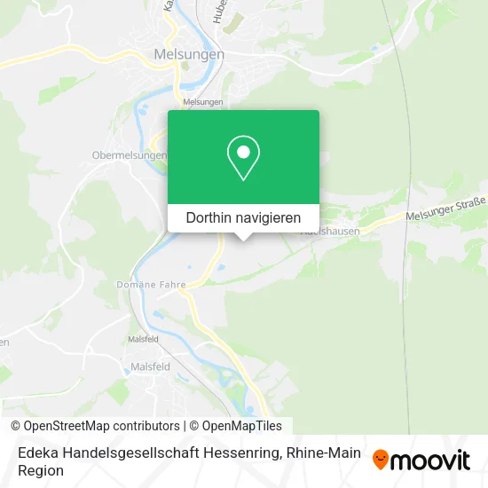 Edeka Handelsgesellschaft Hessenring Karte