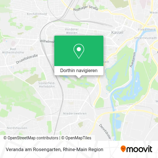 Veranda am Rosengarten Karte
