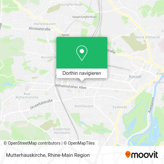 Mutterhauskirche Karte