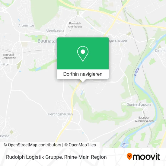 Rudolph Logistik Gruppe Karte