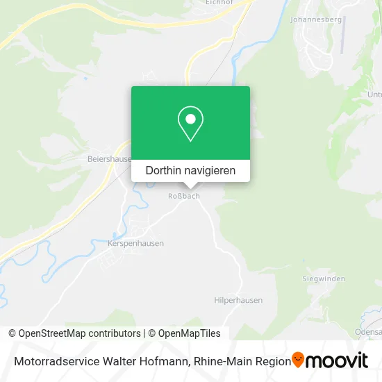 Motorradservice Walter Hofmann Karte