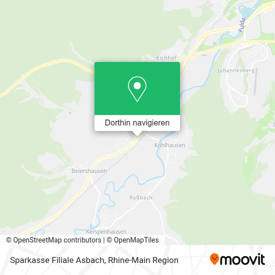 Sparkasse Filiale Asbach Karte