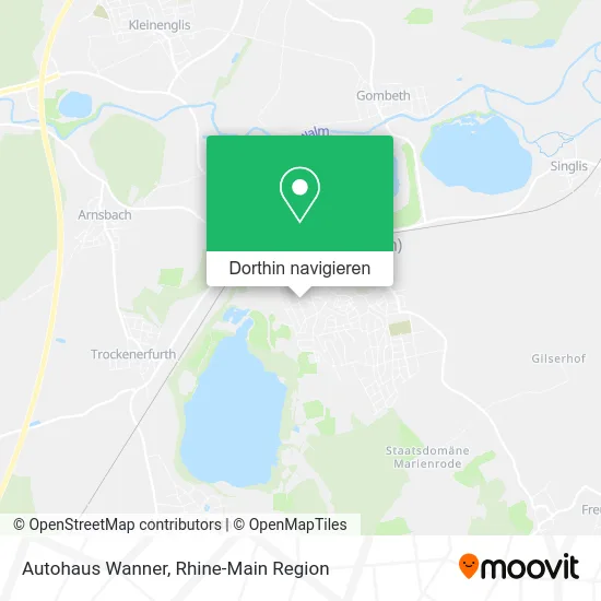 Autohaus Wanner Karte