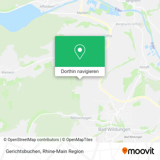 Gerichtsbuchen Karte