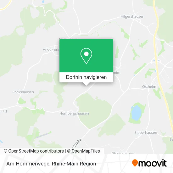 Am Hommerwege Karte