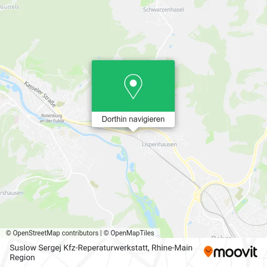 Suslow Sergej Kfz-Reperaturwerkstatt Karte