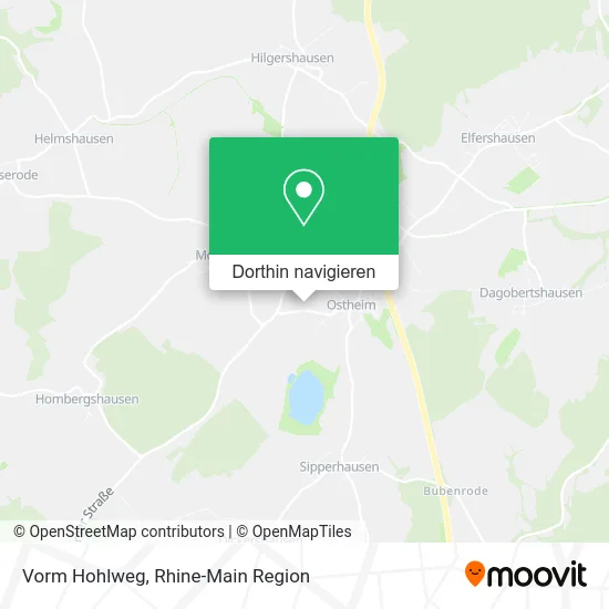 Vorm Hohlweg Karte