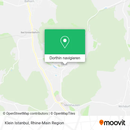 Klein Istanbul Karte