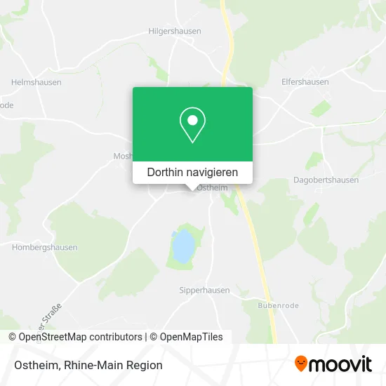Ostheim Karte