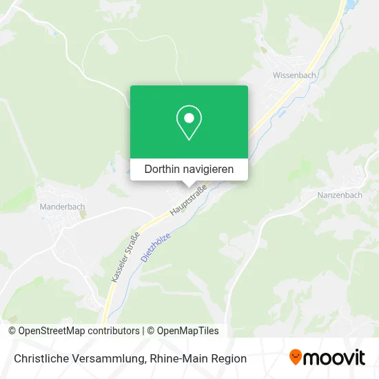 Christliche Versammlung Karte