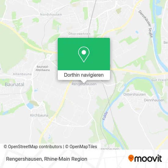 Rengershausen Karte