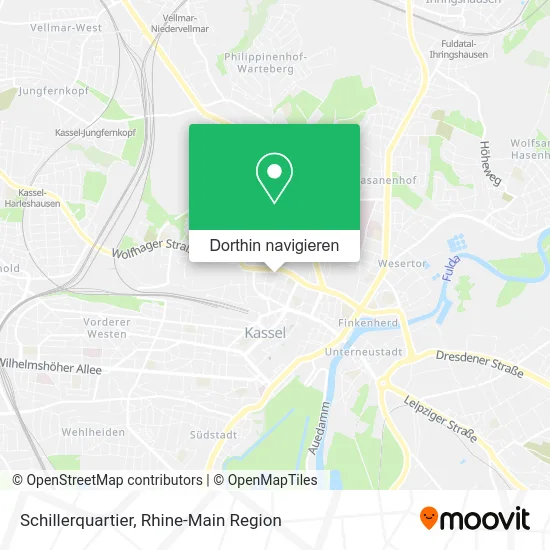 Schillerquartier Karte