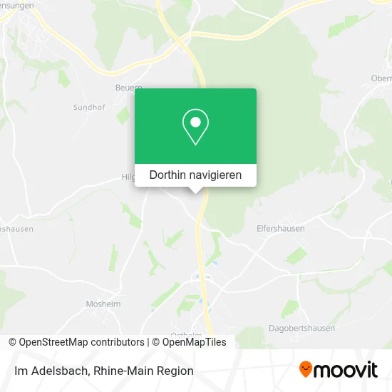 Im Adelsbach Karte