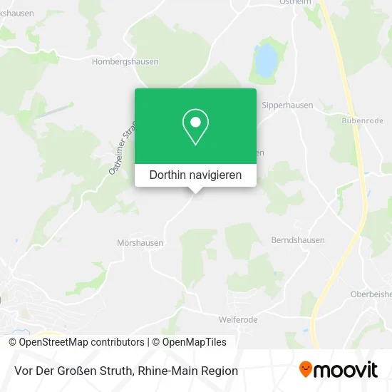 Vor Der Großen Struth Karte