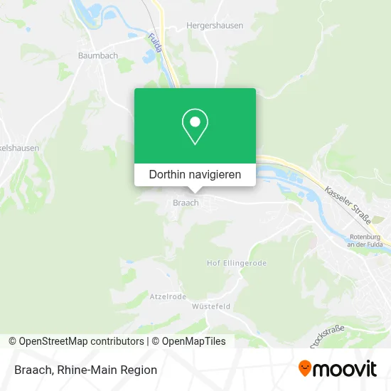 Braach Karte