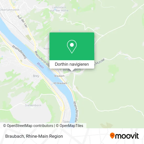 Braubach Karte