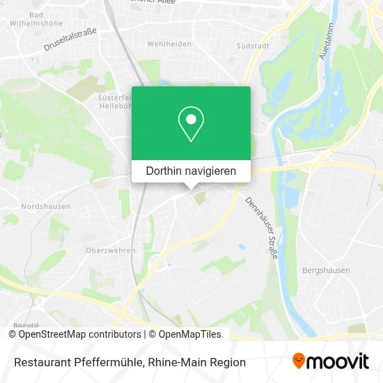 Restaurant Pfeffermühle Karte