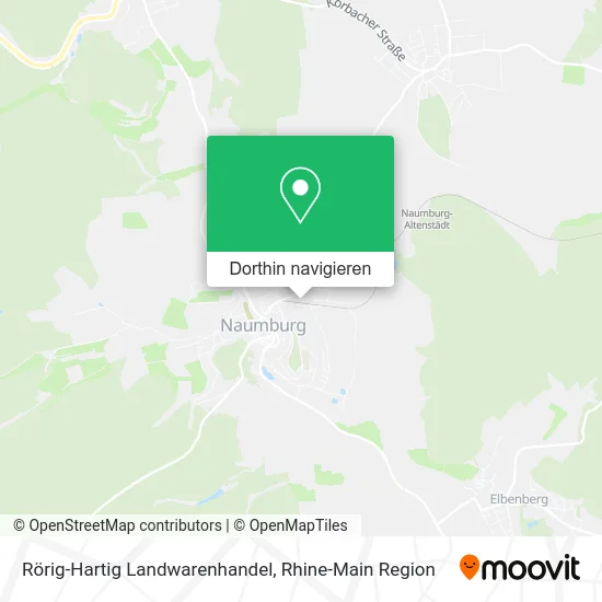 Rörig-Hartig Landwarenhandel Karte