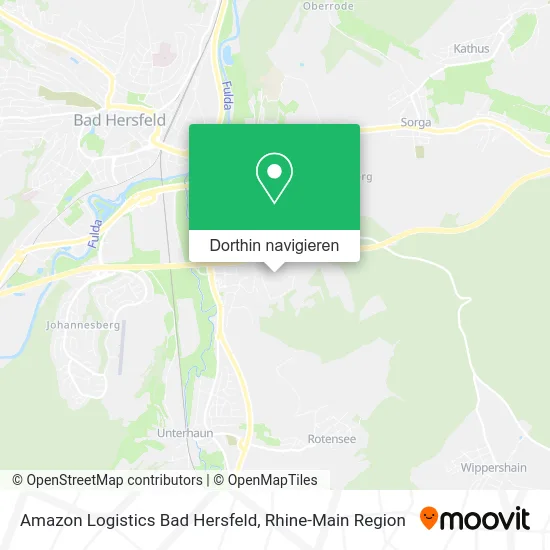 Amazon Logistics Bad Hersfeld Karte