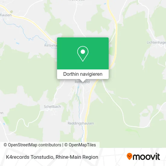 K4records Tonstudio Karte