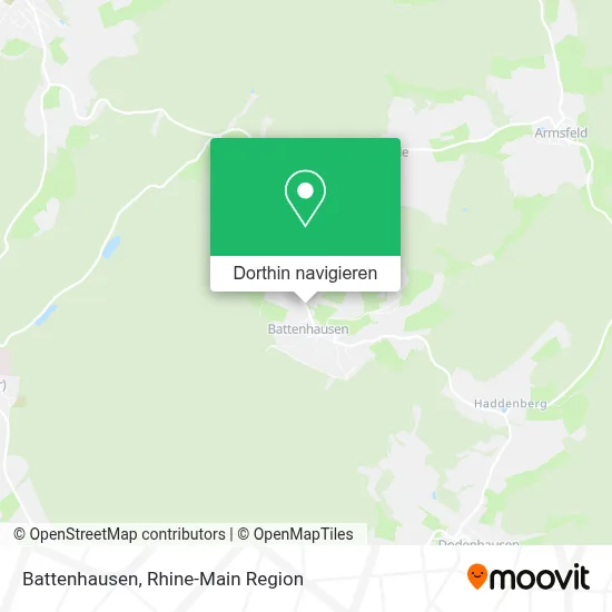 Battenhausen Karte