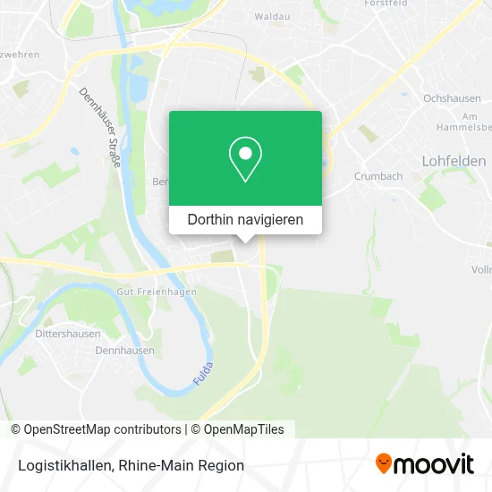 Logistikhallen Karte