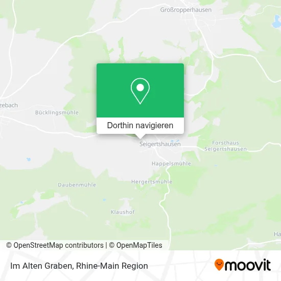 Im Alten Graben Karte
