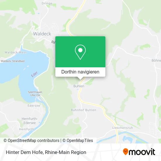 Hinter Dem Hofe Karte