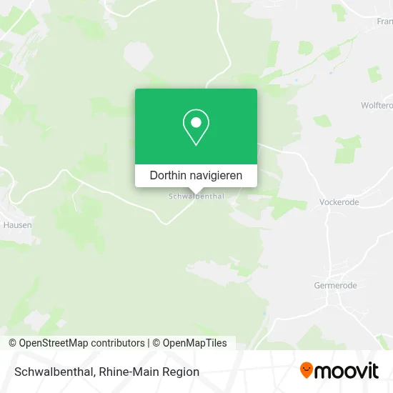 Schwalbenthal Karte