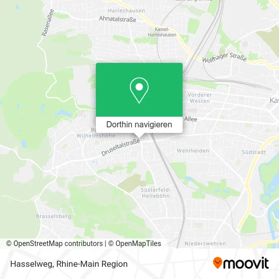 Hasselweg Karte