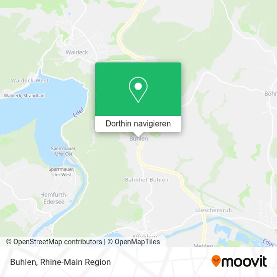 Buhlen Karte