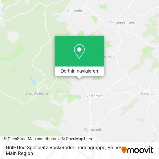 Grill- Und Spielplatz Vockeroder Lindengruppe Karte