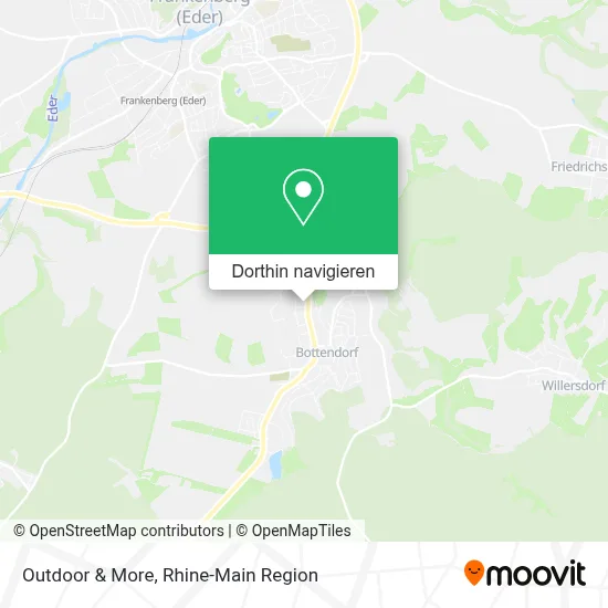 Outdoor & More Karte