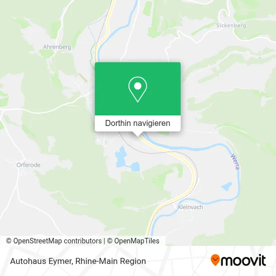Autohaus Eymer Karte