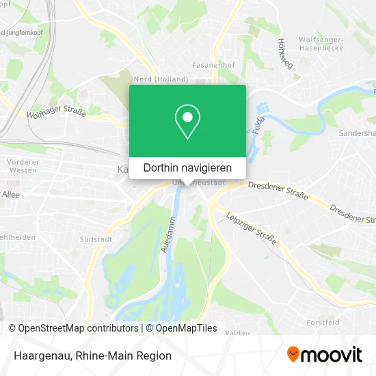 Haargenau Karte