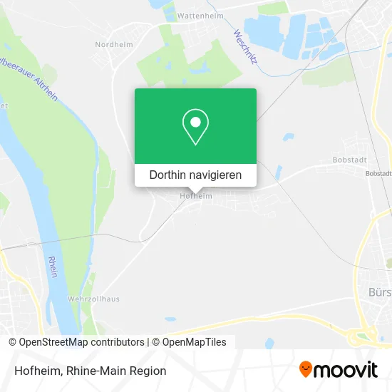 Hofheim Karte